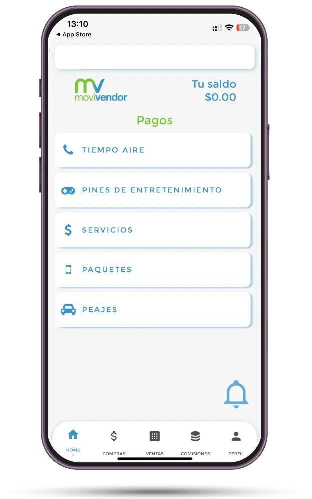 Movivendor es la Compañía Líder en Recargas Electrónicas en México.
