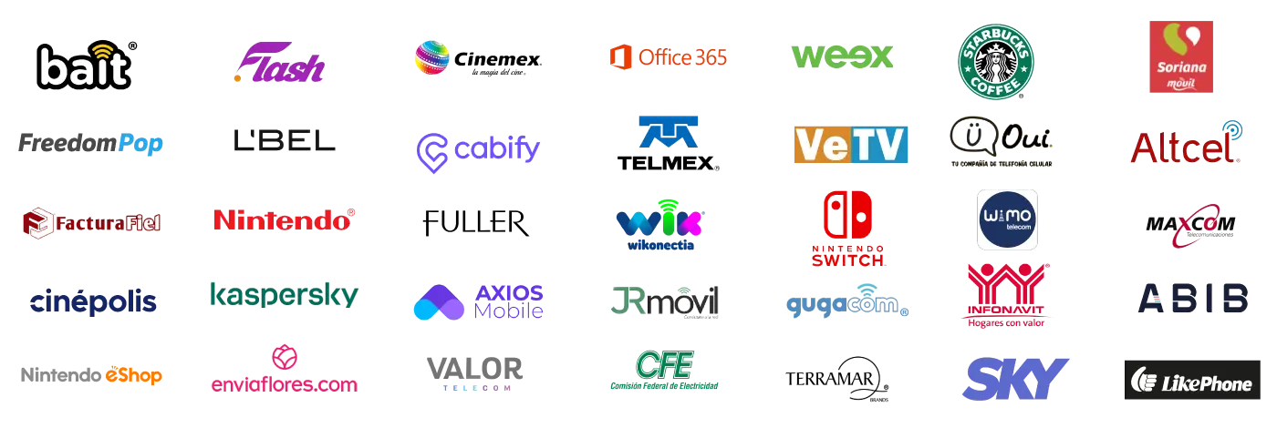 Más de 100 Productos compatibles con Movivendor